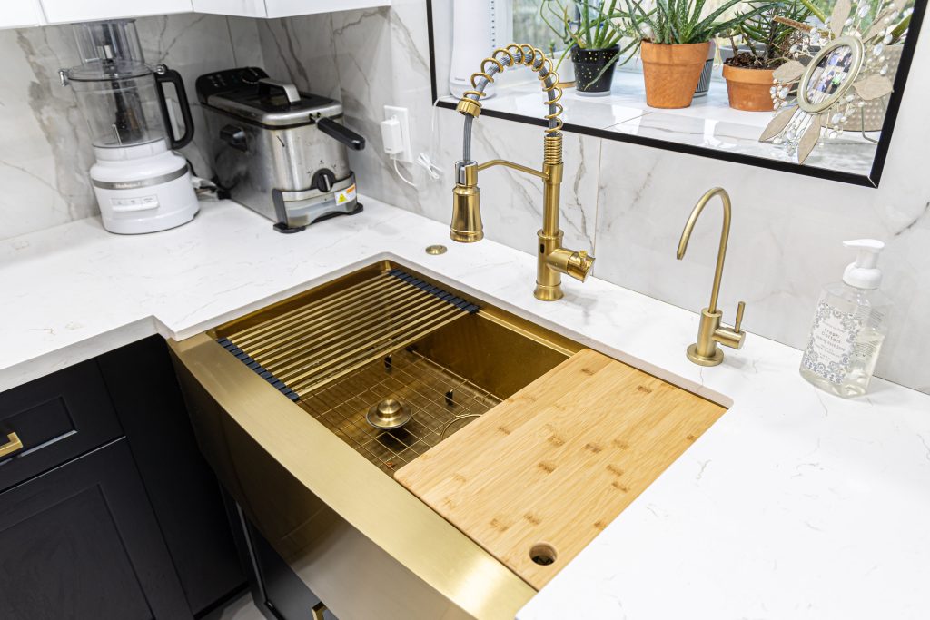 Kitchen remodel with energy-efficient appliances