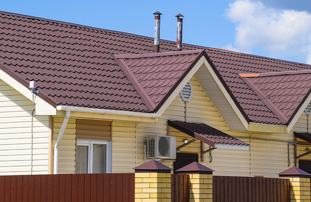 Residential roofing service installation