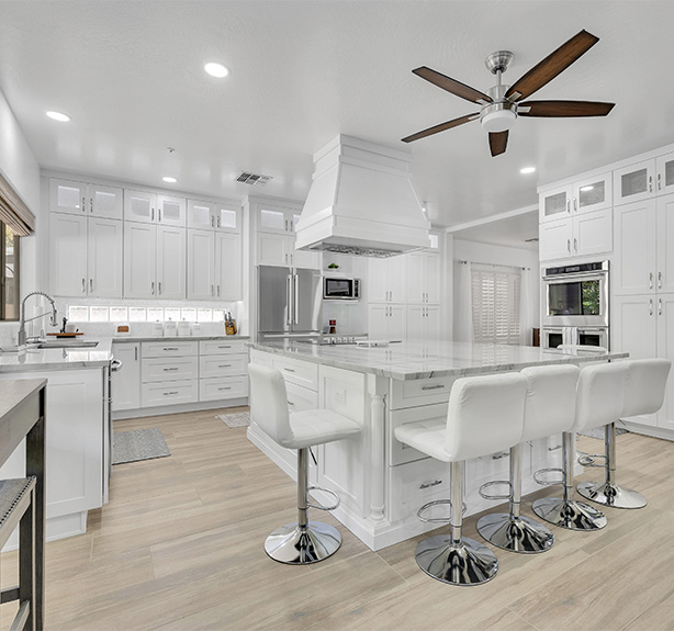 Rustic kitchen renovation design